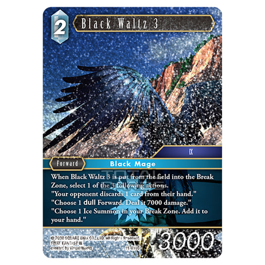 Final Fantasy - Opus 11 - Black Waltz 3 - (11-031C) (Foil)