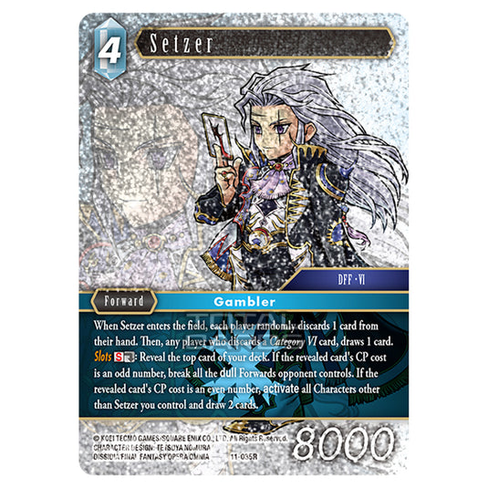 Final Fantasy - Opus 11 - Setzer - (11-035R) (Foil)