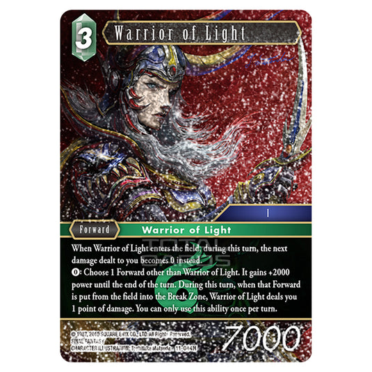 Final Fantasy - Opus 11 - Warrior of Light - (11-044H) (Foil)