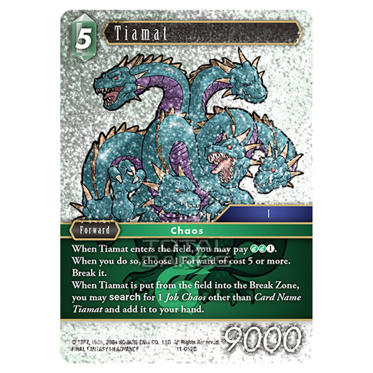 Final Fantasy - Opus 11 - Tiamat - (11-052C) (Foil)