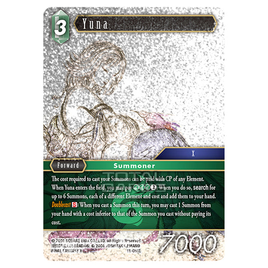 Final Fantasy - Opus 11 - Yuna - (11-061L) (Foil)