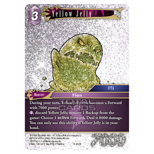 Final Fantasy - Opus 11 - Yellow Jelly - (11-087C) (Foil)