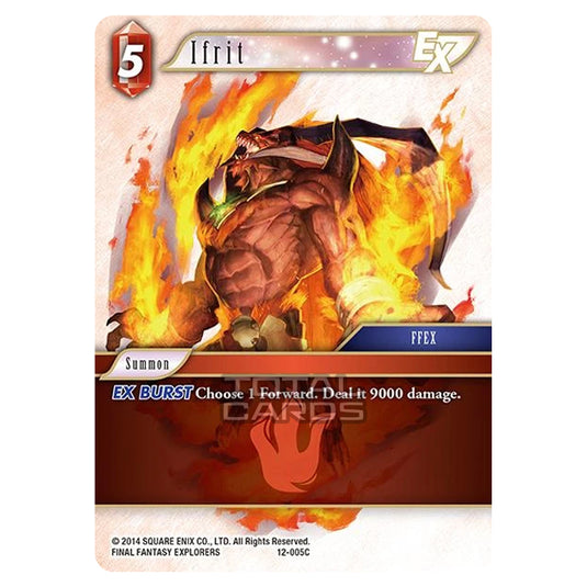 Final Fantasy - Opus 12 - Ifrit EX - (12-005C)