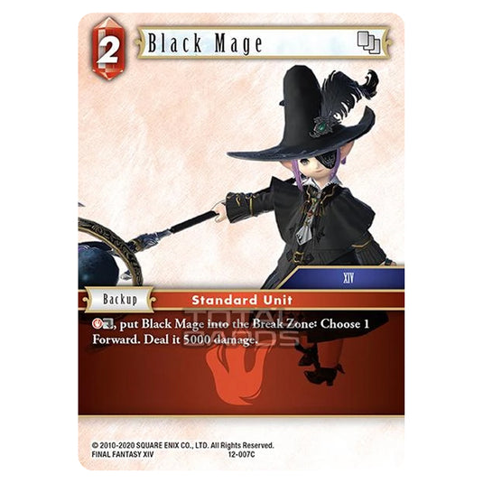 Final Fantasy - Opus 12 - Black Mage - (12-007C)