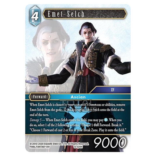 Final Fantasy - Opus 12 - Emet-Selch - (12-024H)