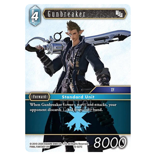 Final Fantasy - Opus 12 - Gunbreaker - (12-027C)