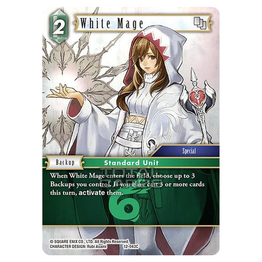 Final Fantasy - Opus 12 - White Mage (Full Art) - (12-043C)