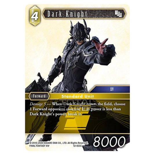 Final Fantasy - Opus 12 - Dark Knight - (12-055C)