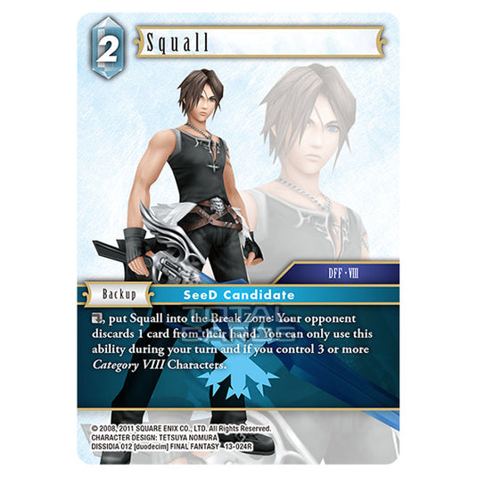 Final Fantasy - Opus 13 - Squall - (13-024R)