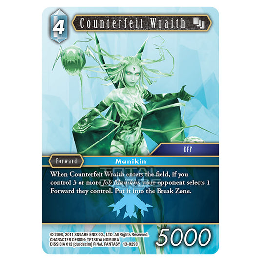 Final Fantasy - Opus 13 - Counterfeit Wraith - (13-029C)