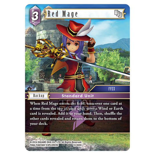 Final Fantasy - Opus 13 - Red Mage - (13-069C)