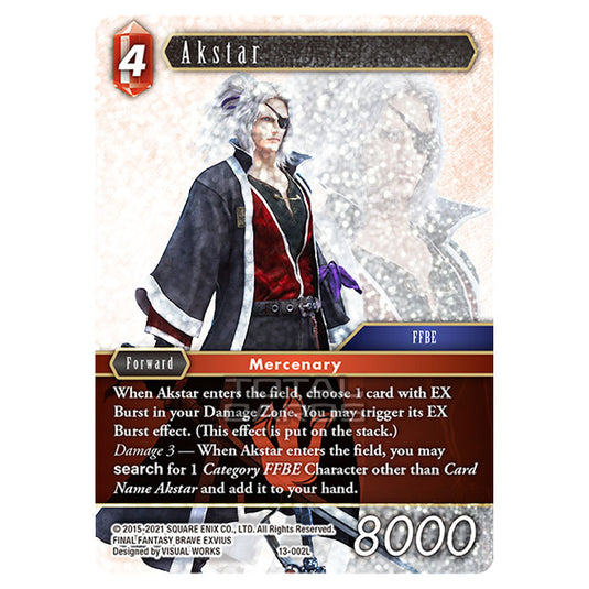 Final Fantasy - Opus 13 - Akstar - (13-002L) (Foil)