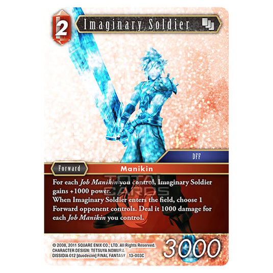 Final Fantasy - Opus 13 - Imaginary Soldier - (13-003C) (Foil)