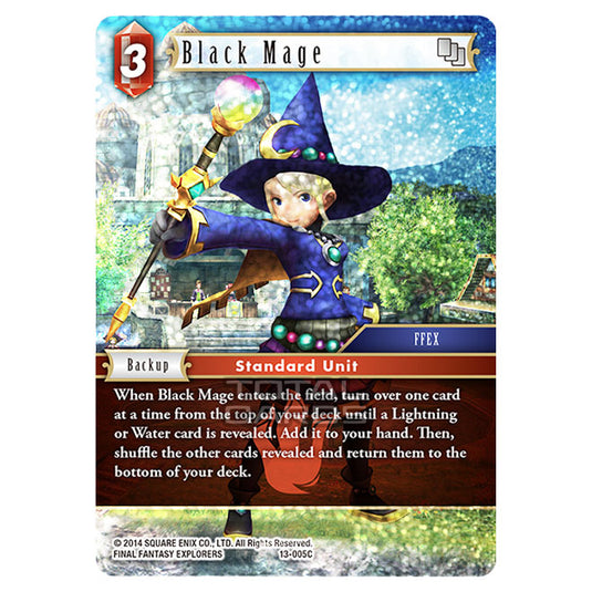 Final Fantasy - Opus 13 - Black Mage - (13-005C) (Foil)