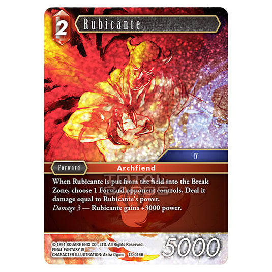 Final Fantasy - Opus 13 - Rubicante - (13-016H) (Foil)