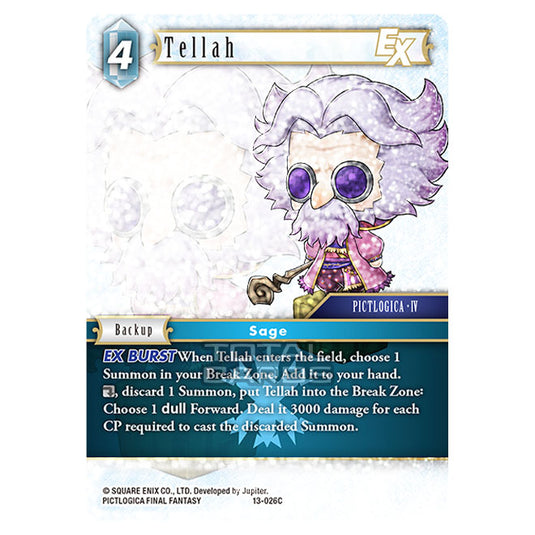 Final Fantasy - Opus 13 - Tellah - (13-026C) (Foil)