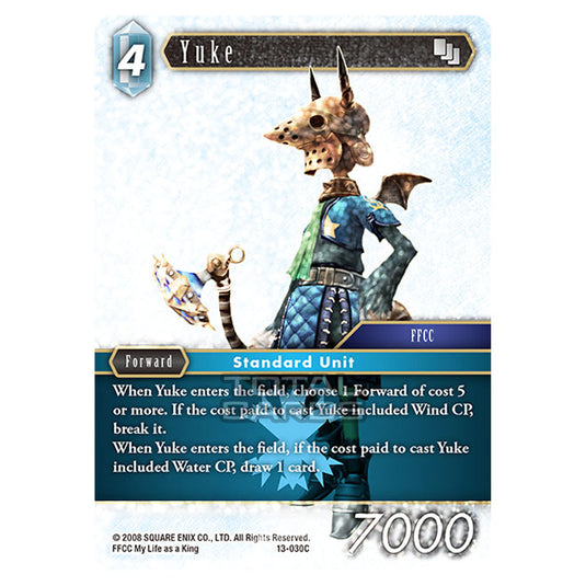 Final Fantasy - Opus 13 - Yuke - (13-030C) (Foil)