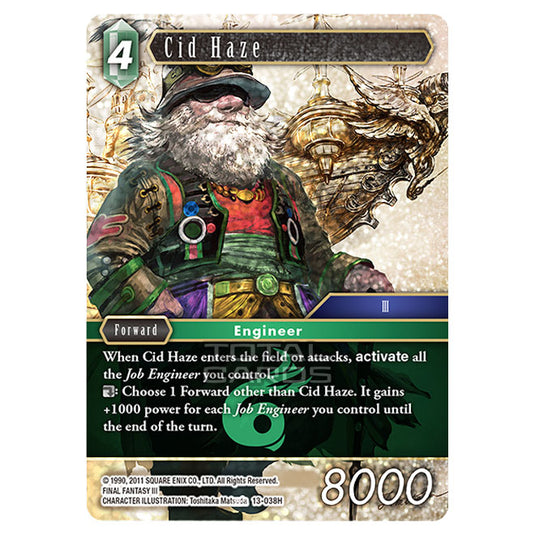 Final Fantasy - Opus 13 - Cid Haze - (13-038H) (Foil)