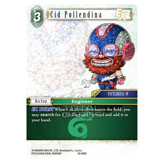 Final Fantasy - Opus 13 - Cid Pollendina - (13-039C) (Foil)