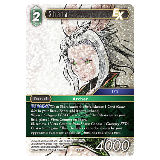 Final Fantasy - Opus 13 - Shara - (13-040L) (Foil)