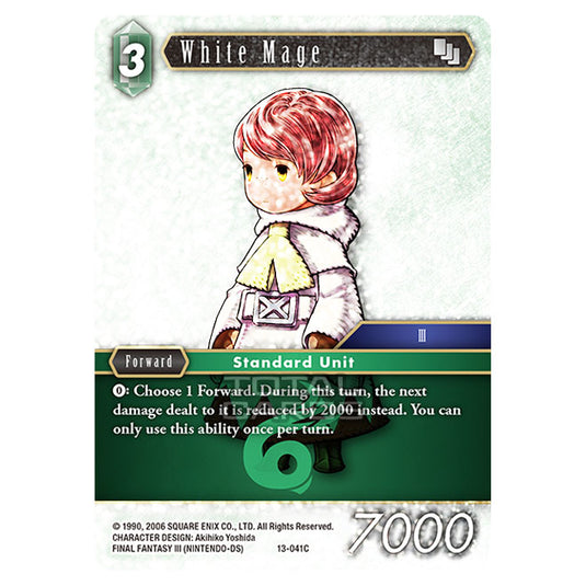 Final Fantasy - Opus 13 - White Mage - (13-041C) (Foil)