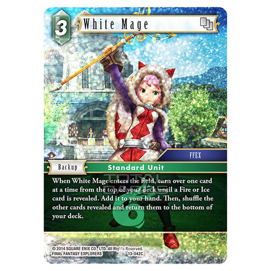 Final Fantasy - Opus 13 - White Mage - (13-042C) (Foil)