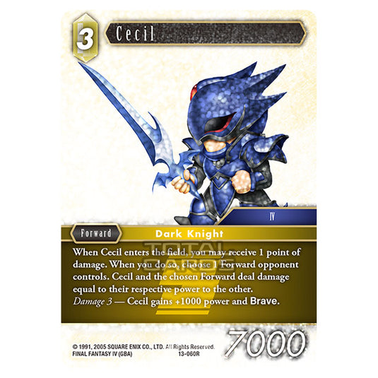 Final Fantasy - Opus 13 - Cecil - (13-060R) (Foil)