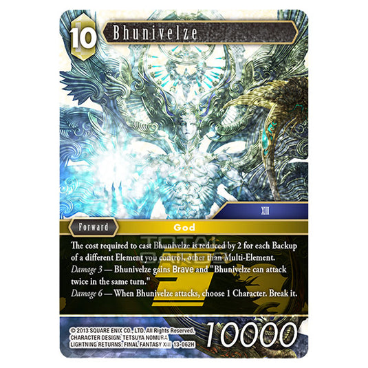 Final Fantasy - Opus 13 - Bhunivelze - (13-062H) (Foil)