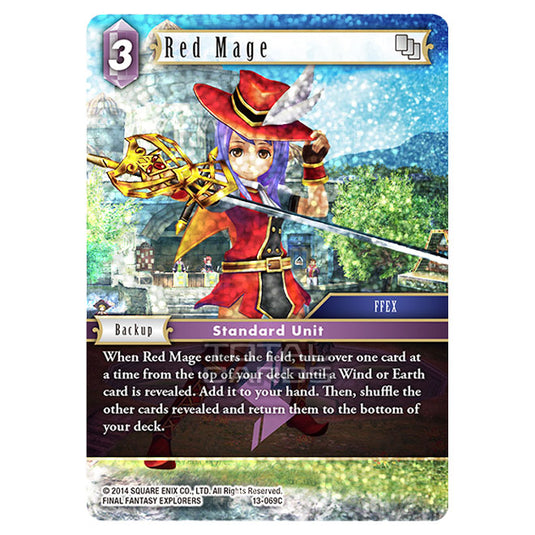 Final Fantasy - Opus 13 - Red Mage - (13-069C) (Foil)