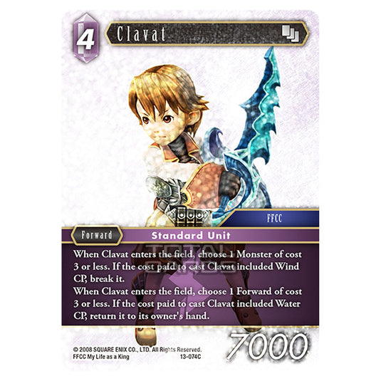 Final Fantasy - Opus 13 - Clavat - (13-074C) (Foil)