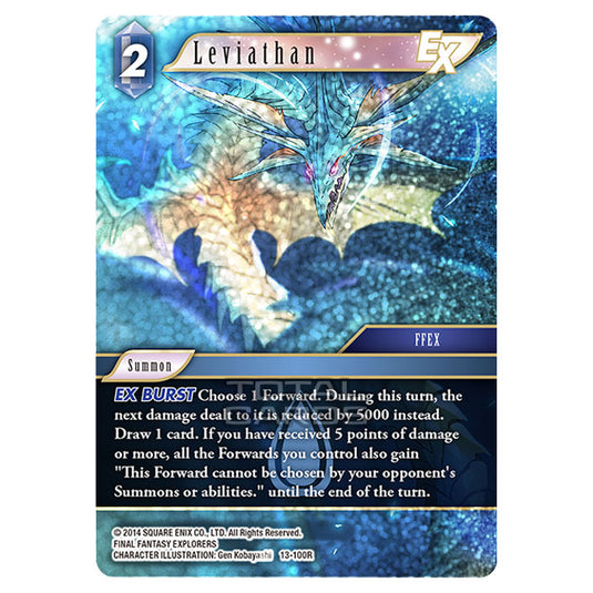 Final Fantasy - Opus 13 - Leviathan - (13-100R) (Foil)