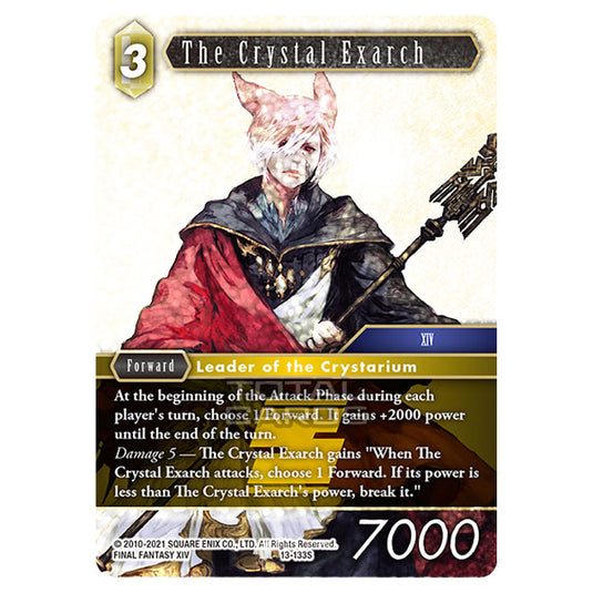 Final Fantasy - Opus 13 - The Crystal Exarch - (13-133S) (Foil)