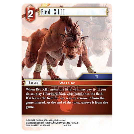 Final Fantasy - Opus 14 - Red XIII - (14-019R)