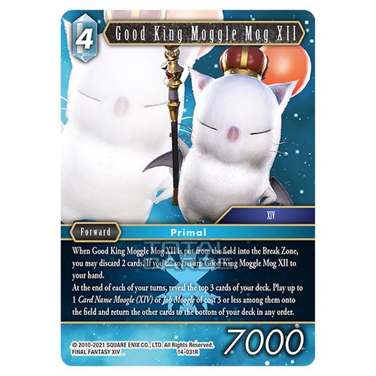 Final Fantasy - Opus 14 - Good King Moggle Mog XII - (14-031R)