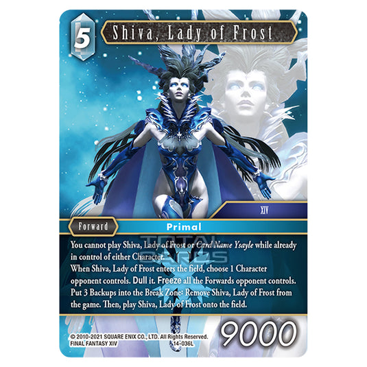 Final Fantasy - Opus 14 - Shiva, Lady of Frost - (14-036L)