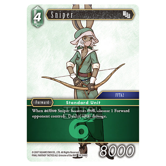 Final Fantasy - Opus 14 - Sniper - (14-046C)