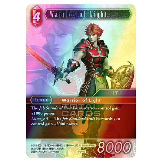 Final Fantasy - Opus 14 - Warrior of Light - (14-004C) (Foil)