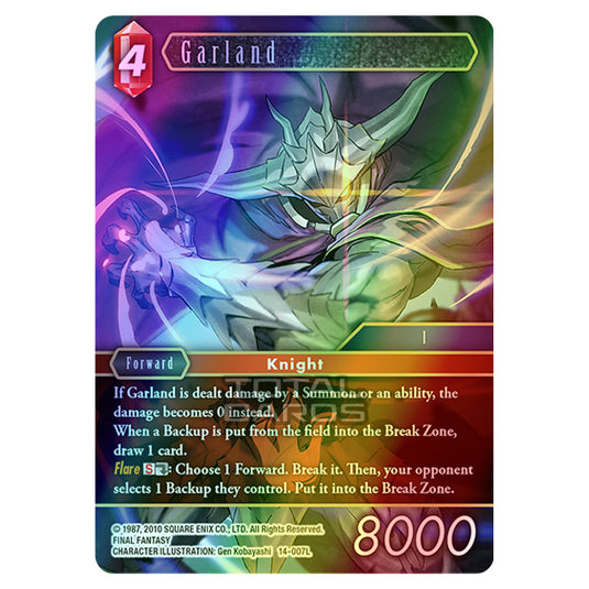 Final Fantasy - Opus 14 - Garland - (14-007L) (Foil)