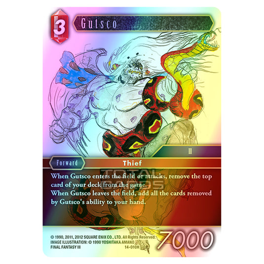 Final Fantasy - Opus 14 - Gutsco - (14-010H) (Foil)