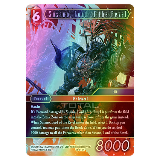 Final Fantasy - Opus 14 - Susano, Lord of the Revel - (14-011H) (Foil)