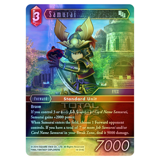 Final Fantasy - Opus 14 - Samurai - (14-014C) (Foil)