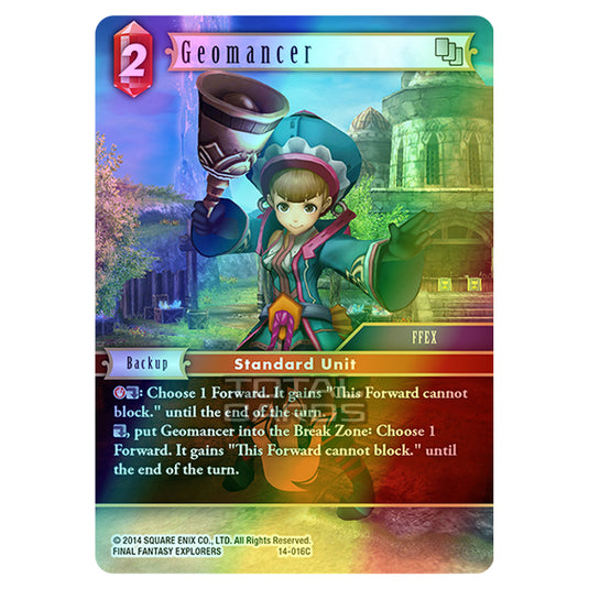 Final Fantasy - Opus 14 - Geomancer - (14-016C) (Foil)