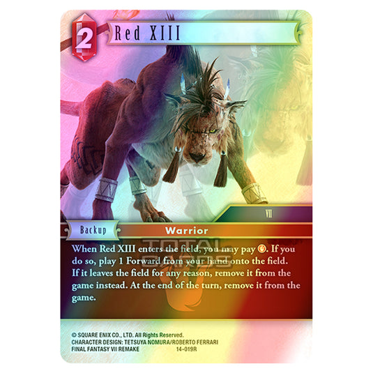 Final Fantasy - Opus 14 - Red XIII - (14-019R) (Foil)