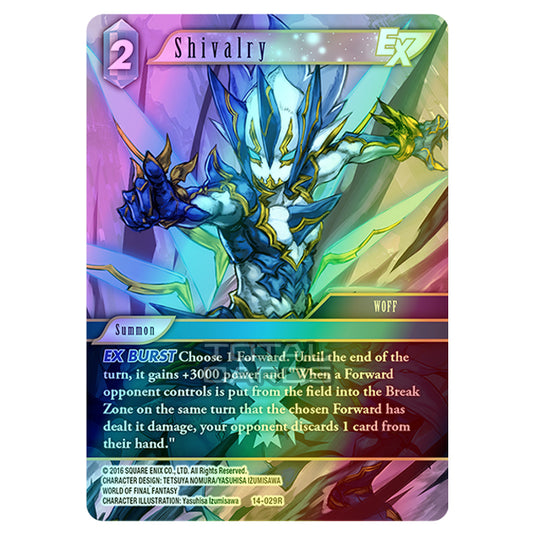 Final Fantasy - Opus 14 - Shivalry - (14-029R) (Foil)