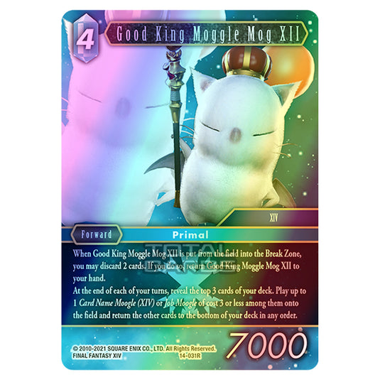 Final Fantasy - Opus 14 - Good King Moggle Mog XII - (14-031R) (Foil)