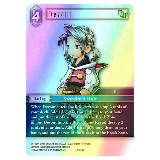 Final Fantasy - Opus 14 - Devout - (14-033C) (Foil)