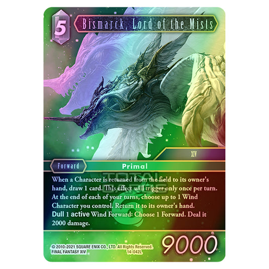 Final Fantasy - Opus 14 - Bismarck, Lord of the Mists - (14-042L) (Foil)