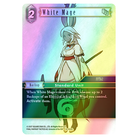 Final Fantasy - Opus 14 - White Mage - (14-044C) (Foil)