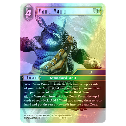 Final Fantasy - Opus 14 - Vanu Vanu - (14-051C) (Foil)