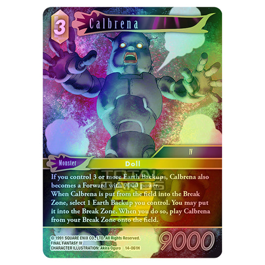 Final Fantasy - Opus 14 - Calbrena - (14-061H) (Foil)